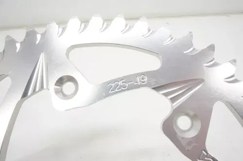Honda Vortex 49T Rear Sprocket Aluminum Silver 225-49 CR CRF 125-450 M24