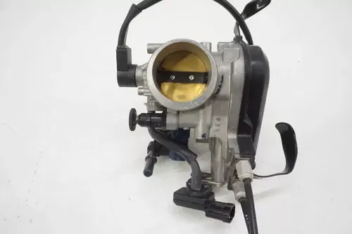 2009 KX450F Throttle Body OEM Keihin 16163-0140 Throttle Cables Kawasaki KX 450