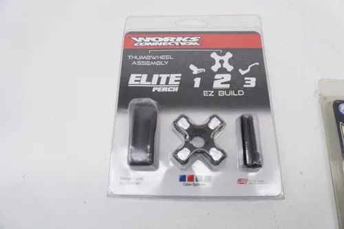 Works Connection Elite Clutch Lever Assembly Perch Lever Thumbwheel Black M46