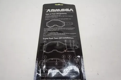 100% Percent ARMEGA FORECAST Standard 20 Pack Tearoffs Tear-Offs Tear Off