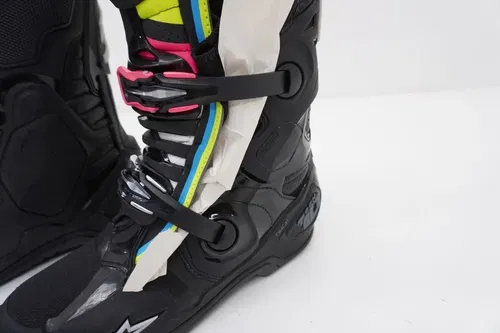 Alpinestars Tech 10 Supervented MX Motocross Boots Black Hue Mens US Size 9