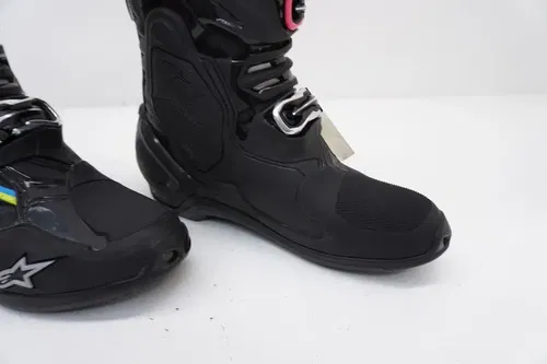 Alpinestars Tech 10 Supervented MX Motocross Boots Black Hue Mens US Size 9