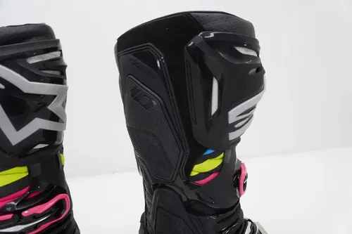 Alpinestars Tech 10 Supervented MX Motocross Boots Black Hue Mens US Size 9