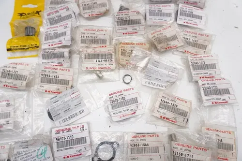 2011 KX85 Miscellaneous OEM Parts Lot Bulk Parts Kawasaki KX 85 100 112