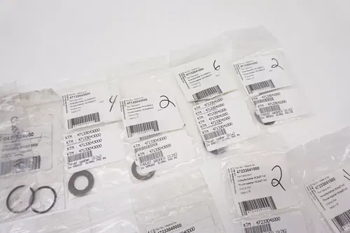 KTM 85 SX Transmission Parts Lot OEM Thrust Washers Circlips Husqvarna M31