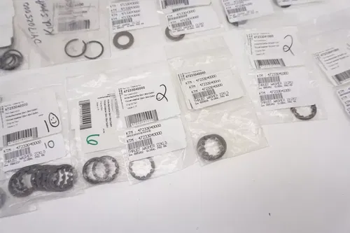 KTM 85 SX Transmission Parts Lot OEM Thrust Washers Circlips Husqvarna M31