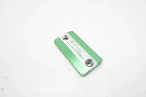 Kawasaki Ride Engineering Front Brake Master Cylinder Cover Green KX #2 M21