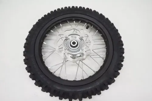 2024 MC50 Front Wheel OEM Black Rim Hub Rotor Sprocket GasGas Husqvarna KTM