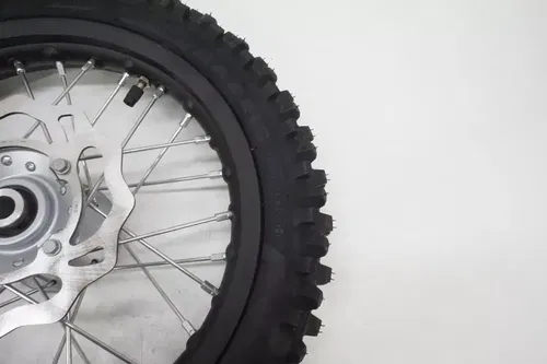 2024 MC50 Front Wheel OEM Black Rim Hub Rotor Sprocket GasGas Husqvarna KTM