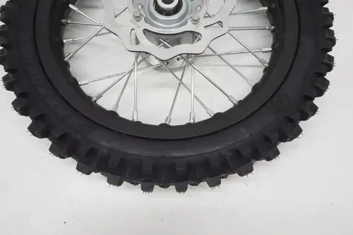2024 MC50 Front Wheel OEM Black Rim Hub Rotor Sprocket GasGas Husqvarna KTM