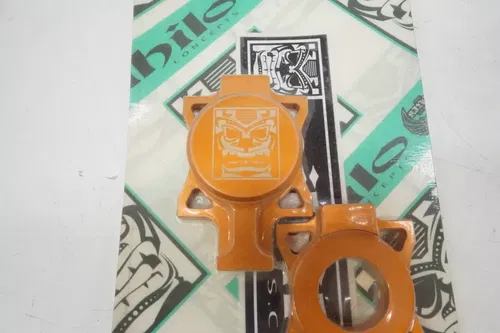 KTM Nihilo Concepts Big Bike Chain Adjuster Blocks Billet Aluminum Orange KA
