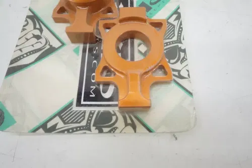 KTM Nihilo Concepts Big Bike Chain Adjuster Blocks Billet Aluminum Orange KA