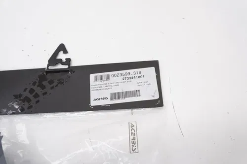 KTM 125-450 Acerbis X-Grip Frame Guards Black/Gray 2733441001 SX SXF 19-22 M50