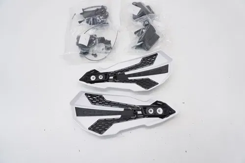 Polisport MX Flow Handguards White/Black Plastic K5