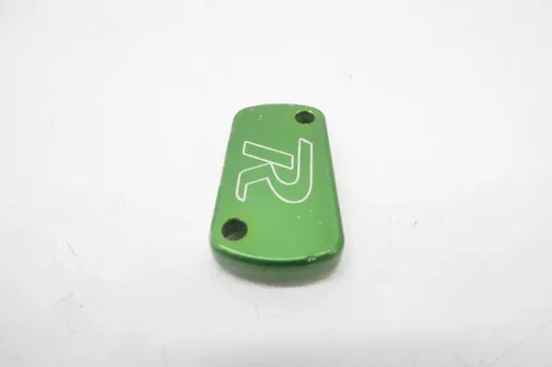KX250 KX450 Ride Engineering Rear Brake Master Cylinder Cap Green Kawasaki 4 M21