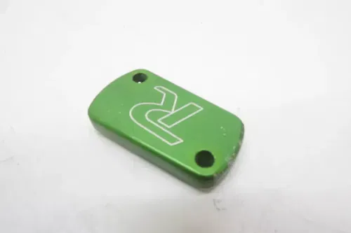 KX250 KX450 Ride Engineering Rear Brake Master Cylinder Cap Green Kawasaki 4 M21