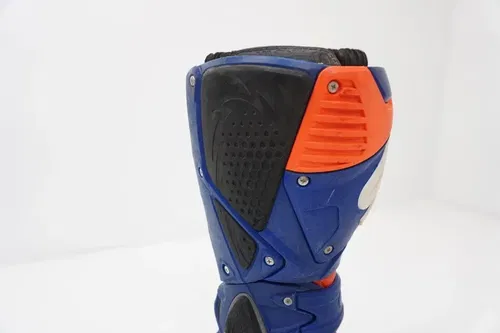 Sidi Crossfire MX Motocross Boots Mens Size US 10 Blue Orange