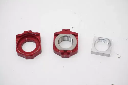 KTM Works Connection Elite Rear Axle Blocks Red Husqvarna GasGas 16-22 #2 M42