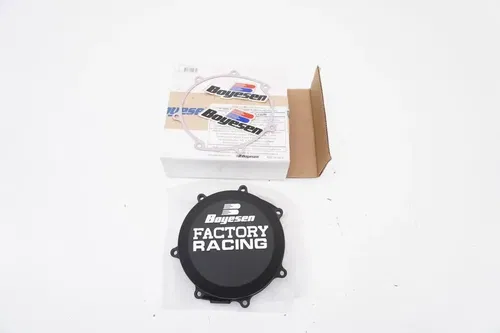 YZ250F Boyesen Factory Clutch Cover Black CC-37AB Yamaha WR250F YZ250FX YZ M49