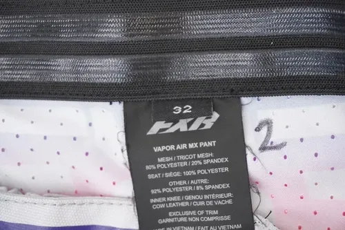 FXR Vapor Air MX Pants Fusion Men's Size 32 MX Motocross #2 K7