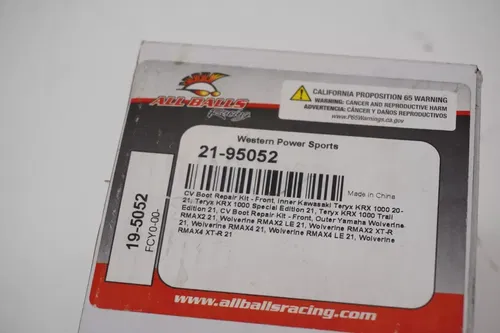All Balls CV Boot Kit 19-5052 Kawasaki Teryx Yamaha Wolverine H3