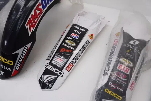 CRF250R CRF450R Miscellaneous Gieco Honda Fenders Front Rear Black White Honda