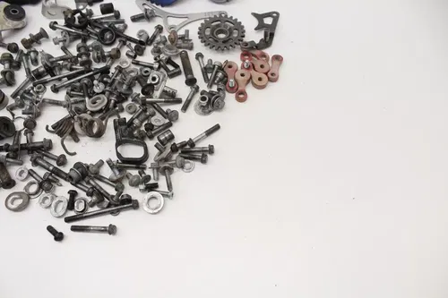 2011 YZ450F Miscellaneous Hardware OEM Gas Cap Bracket Bolts Nuts Washers Yamaha