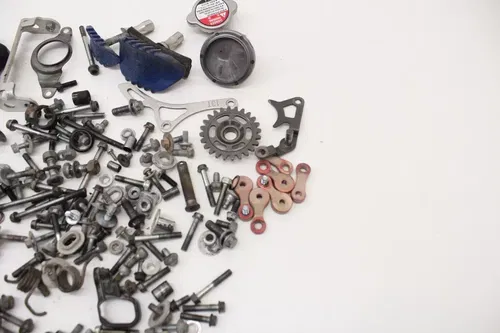 2011 YZ450F Miscellaneous Hardware OEM Gas Cap Bracket Bolts Nuts Washers Yamaha