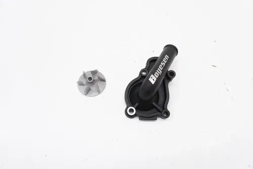 2003 CRF450R Boyesen Super Cooler Water Pump Black Cover Impeller Honda #2
