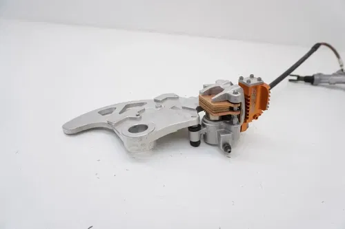2012 KX450F Rear Brake Assembly OEM Caliper Master Cylinder Hose Kawasaki KX #2