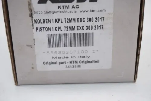 KTM 300 XC XCW Piston Kit OEM Engine Top End 55630307100 I 2008-2024 M50