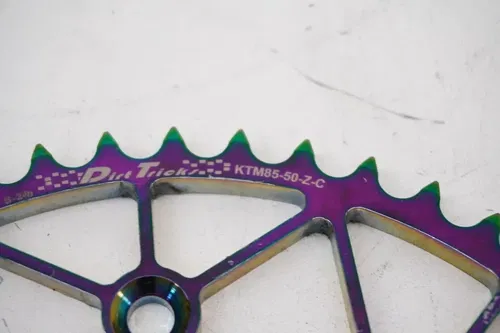 KTM 85 SX Dirt Tricks 50T Rear Sprocket Chromatic KTM85-50-Z-C M25