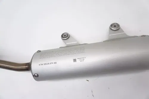 2022 KTM 125 SX Exhaust Muffler Silencer Pipe OEM 50505079100 KTM 150 XC SX #12