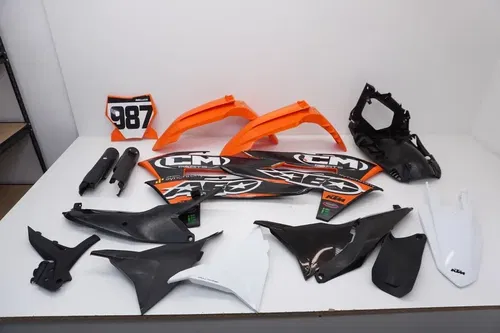 KTM 125-450 Plastic Kit Plastics Fenders Side Panels Shrouds 2023-2024 #4