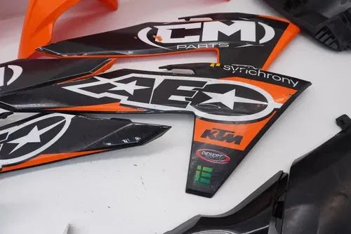 KTM 125-450 Plastic Kit Plastics Fenders Side Panels Shrouds 2023-2024 #4