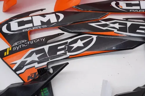 KTM 125-450 Plastic Kit Plastics Fenders Side Panels Shrouds 2023-2024 #4