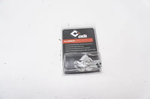 ODI Aluminum Handlebar Ends Bar End Kit Silver F71APS K5