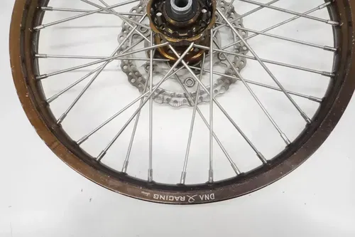 2009 KX450F DNA Racing Front Wheel 21x1.60 Black Rim Hub Kawasaki KX 250F 450F