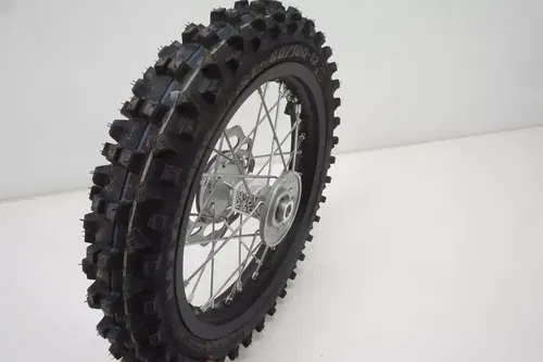 2023 KTM 50 SX Front Wheel OEM Black Rim Hub Rotor Sprocket GasGas Husqvarna