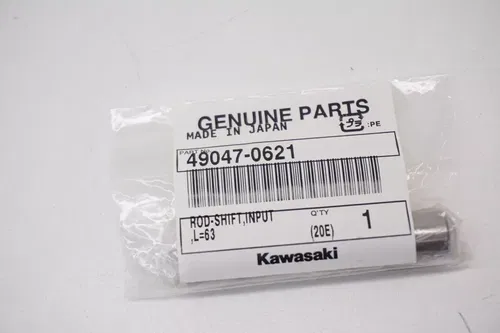 KX250F Shift Fork Pin OEM Rod-Shaft, Input L=63 49047-0621 Kawasaki KX 12-24 M34