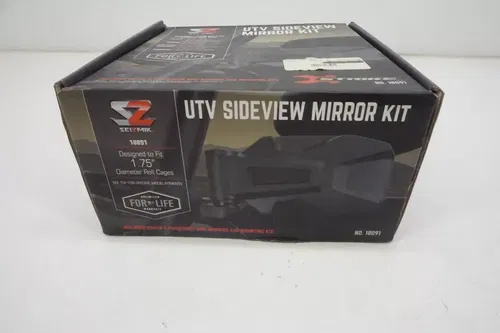 Seizmik ABS Strike Side View Mirror 150954 1.75" UTV Roll Bar Clamp A5