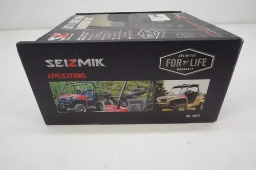 Seizmik ABS Strike Side View Mirror 150954 1.75" UTV Roll Bar Clamp A5