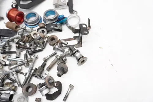 2012 KX450F Miscellaneous Hardware OEM Bolts Washers Brackets Cap Kawasaki #2