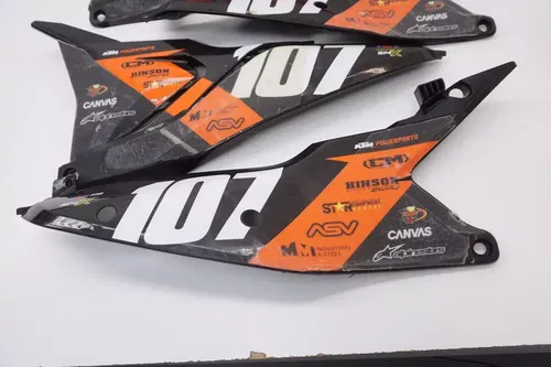 2024 KTM 250 SX-F Plastic Kit AEO Plastics Shrouds Side Panels Fenders SXF SX #7