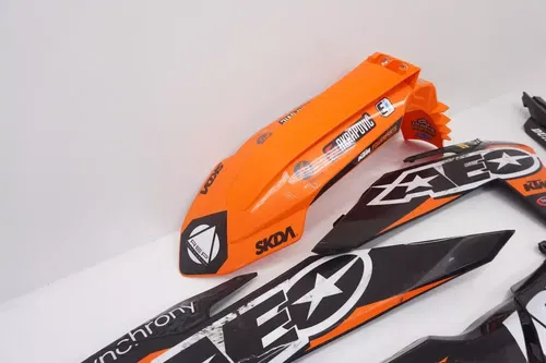 2024 KTM 250 SX-F Plastic Kit AEO Plastics Shrouds Side Panels Fenders SXF SX #7