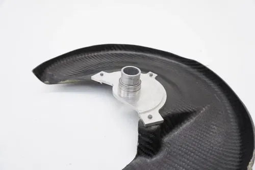 Sherco 125-500 SE SEF P3 Carbon Front Brake Disc Guard Rotor Cover 14-25 K4
