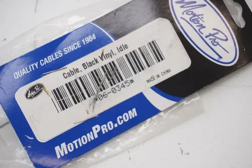 Harley-Davidson Motion Pro Idle Cable Black Vinyl 06-0345 M17