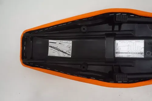 KTM 690 Enduro R Complete Seat Assembly OEM Orange Cover 76907040010 19-2023 AE