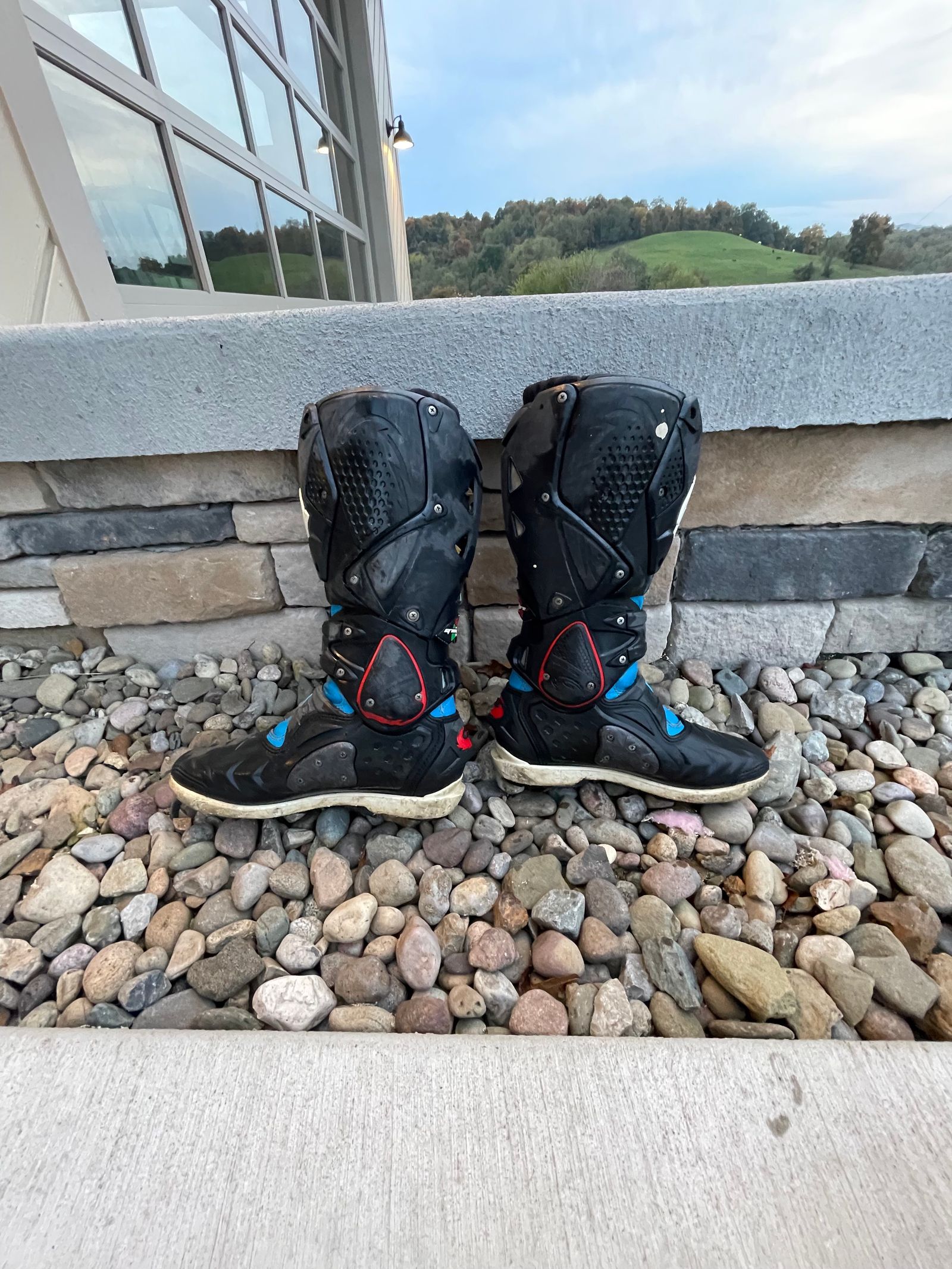Blue clearance sidi boots