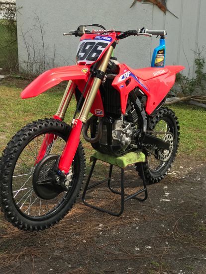 2022 Crf 250r Forks And Triple Clamps